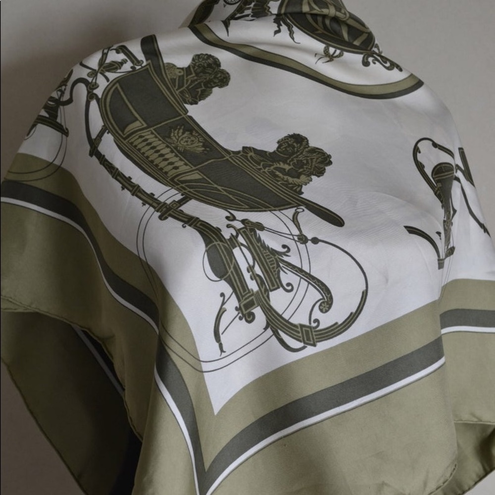 hermes silk scarf 90 - Picture 5 of 8